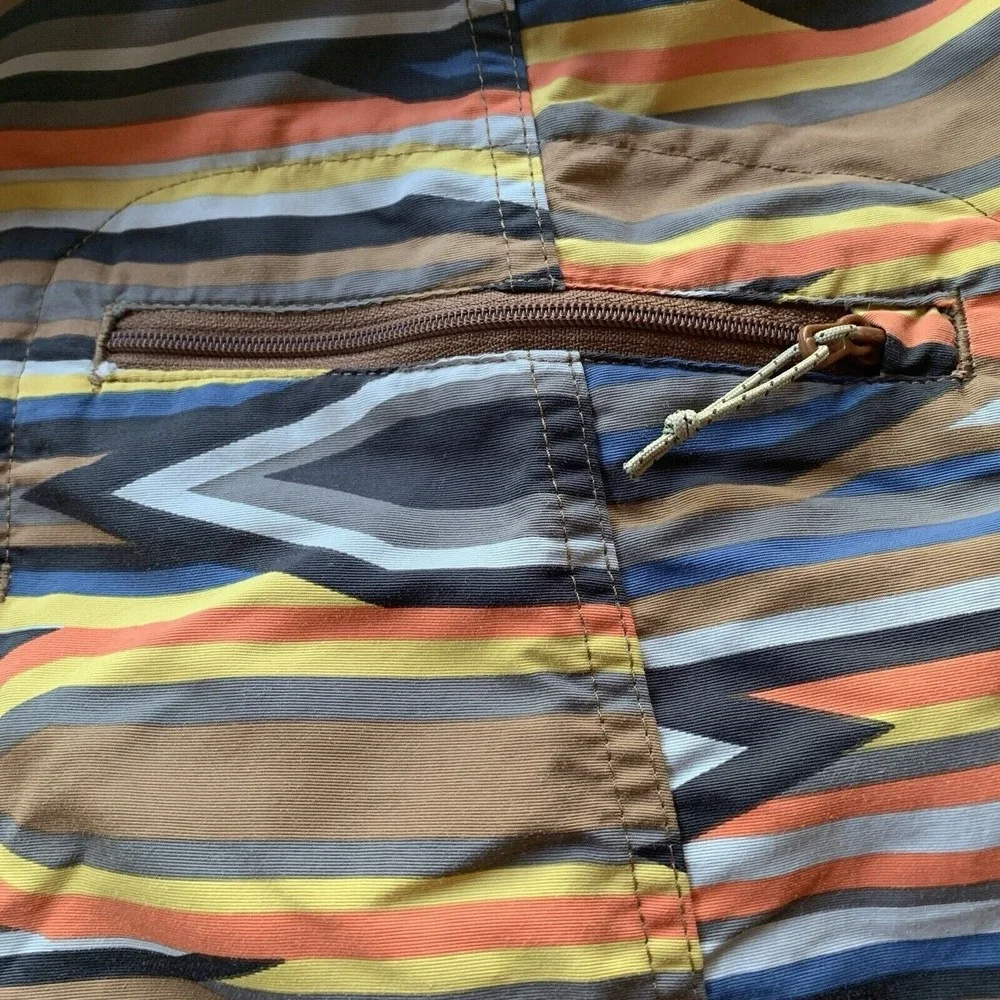 Patagonia Mens Swim Trunks 29 x 8 Board Shorts Unlined Striped Gorpcore Beach